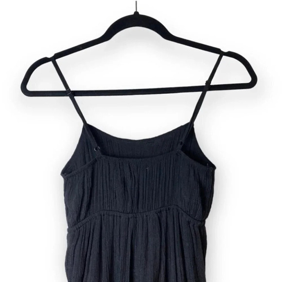 Ya Los Angeles Black  Crinkled Spagetti Dress - Picture 5 of 10